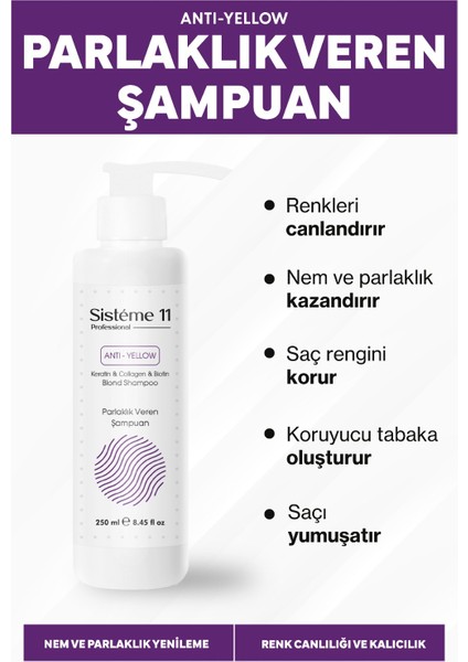 Parlaklık Veren Şampuan 250 ml 8684091009351