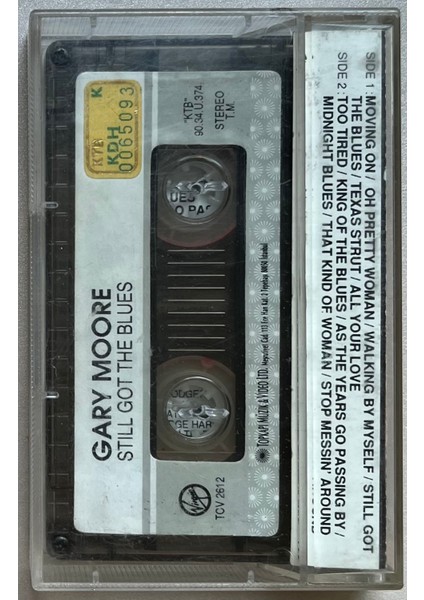 Gary Moore - Still Got The Blues Kaset