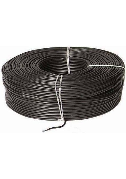 EK106 Siyah Profesyonel Mono Kablo 100 Metre