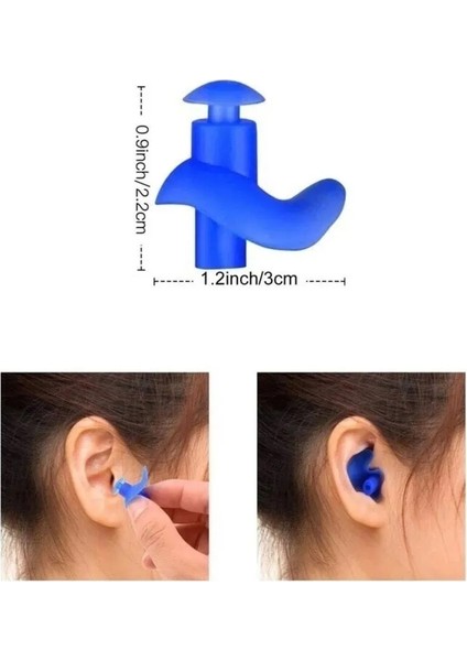 Çocuk ve Yetişkin Yüzücü Dalış Kulaklığı Can Acıtmaz Profesyonel Kulak Tıkacı IS-4850 modelleri