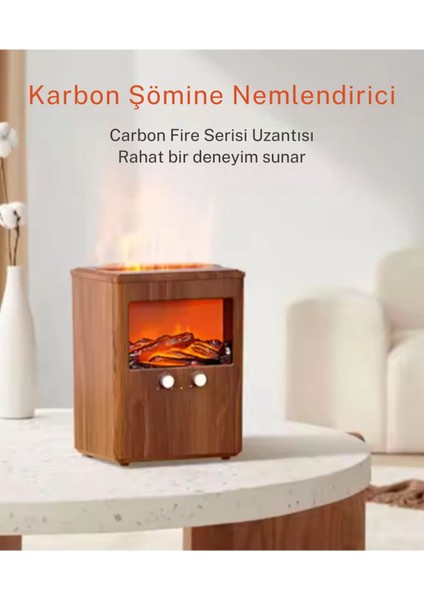 Hava Nemlendirici 3 Litre Aroma Humudifier 3 Boyutlu Şömine Görünüm Xl Ultrasonik Humudifier Auhma indirimleri