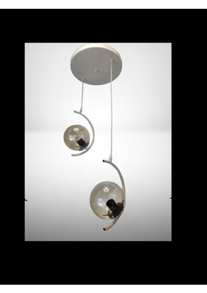 Hilal 2li Beyaz Bal Camlı Sarkıt modelleri