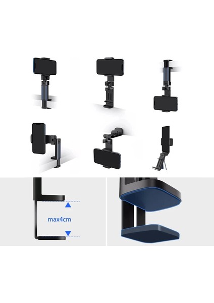 Çok Amaçlı Ayarlanabilir Telefon Tutucu Stand (Txacphldr) modelleri