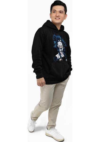 Bluelock Seishiro Nagi Kapüşonlu Sweatshirt, Unisex Oversize Anime Baskılı Hoodie fiyatları