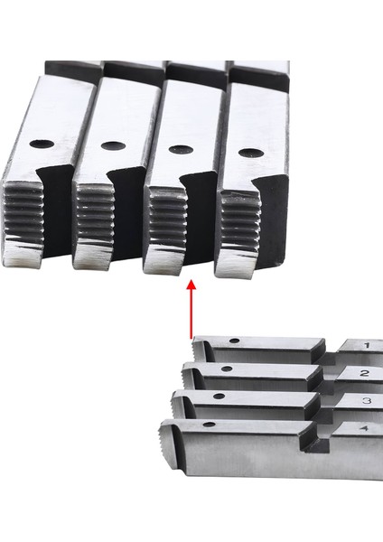 Metal Diş Açıcı Euromax EX75011 EX75013 EX75015 Pafta Tarak Yedek Diş Açma Tarağı 1/2" - 3/4" modelleri