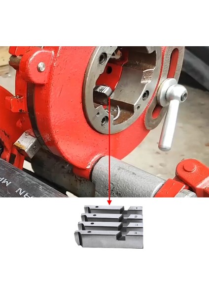 Metal Diş Açıcı Euromax EX75011 EX75013 EX75015 Pafta Tarak Yedek Diş Açma Tarağı 1/2" - 3/4" fırsatları