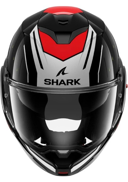 Oxo Rydger Kırmızı Çeneden Açılır Kask (Dar Kalıp) (Ece 22.06)