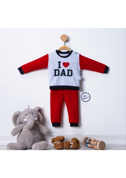 I Dad Erkek Bebek Ikili Takım