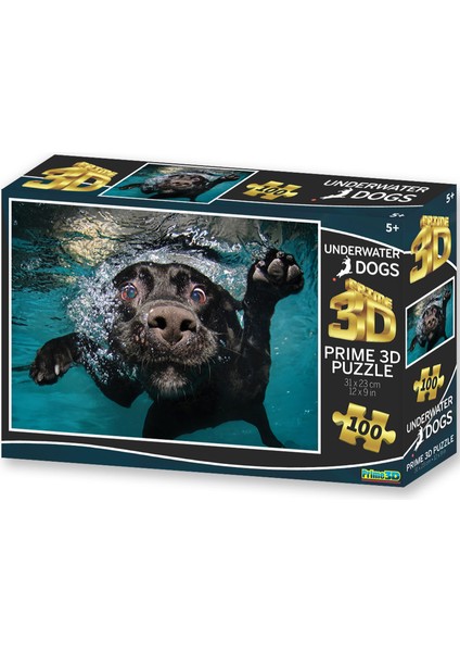 Su Altında Köpek Puzzle 100 Parça 20509 fiyatları