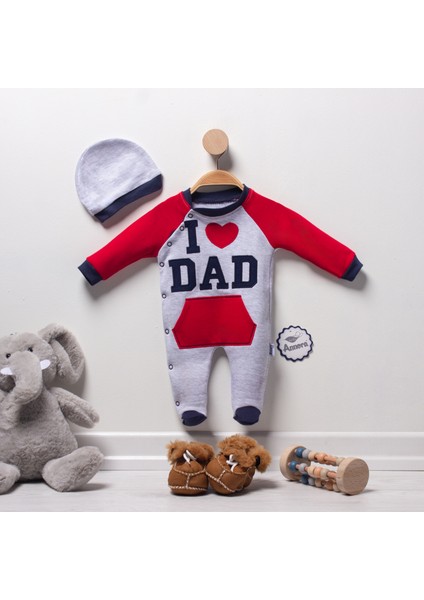 I Dad Erkek Bebek Tulumu