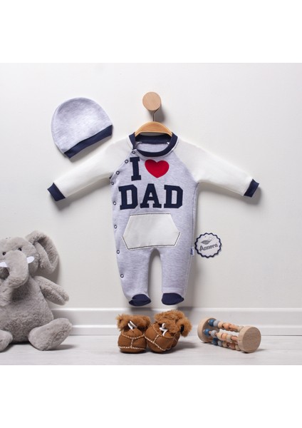 I Dad Erkek Bebek Tulumu