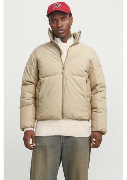 Originals Jorvesterbro Dik Yaka Kapitoneli Şişme Mont Erkek Mont 12267055