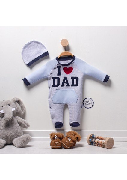 I Dad Erkek Bebek Tulumu
