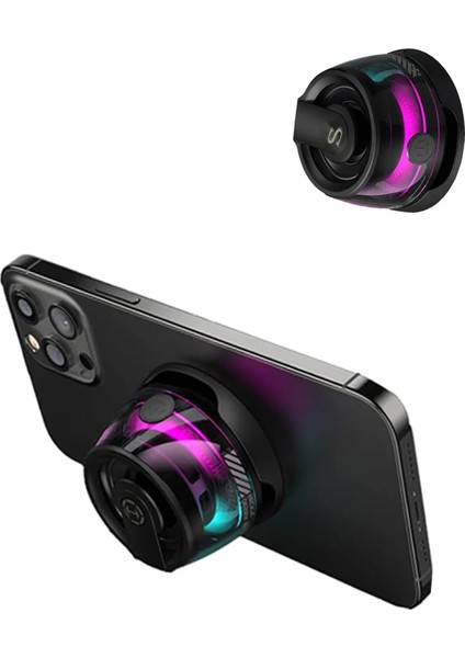 Bluetooth Hoparlör Yüksek Ses Mini Bass Manyetik Mıknatıslı Kablosuz Speaker Ses Bombası