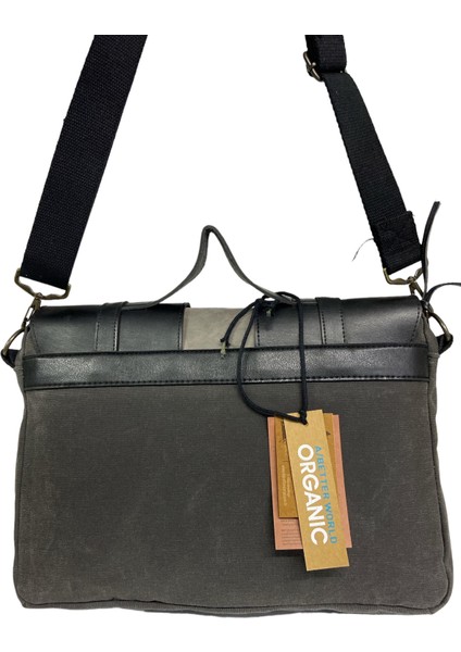 Kanvas Su Geçirmez Unisex Disayn Okul Gezi Iş Outdoor Postacı Çantası 35 cm x 24 cm