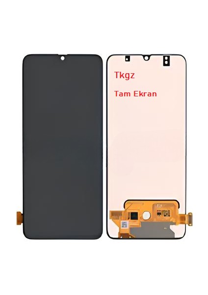 Samsung Galaxy A70 - SM-A705 Uyumlu LCD Ekran Dokunmatik Servis Orijinali