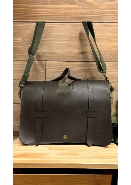 Kanvas Su Geçirmez Unisex Disayn Okul Gezi Iş Outdoor Postacı Çantası 35 cm x 24 cm