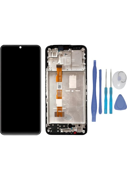 Vivo Y22S LCD Dokunmatik Ekran Servis Orijinali Çıtalı + Tamir Seti