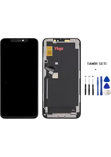 Apple iPhone 11 PRO MAX Uyumlu Lcd Ekran Dokunmatik (GX MARKA) + TAMİR SETİ