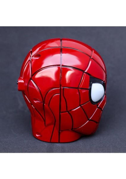 Spiderman Örümcek Adam Kablosuz Bluetooth Hoparlör Stereo Hoparlör LED Işık