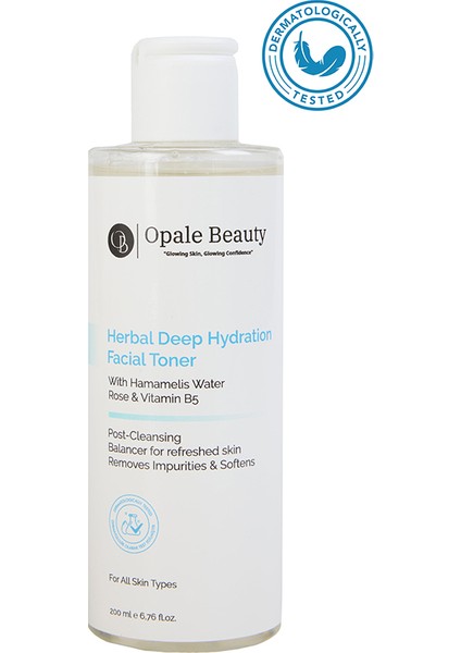 Herbal Deep Hydration Facial Toner 200ml – Canlandırıcı Tonik