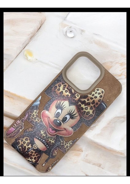 iPhone 15 Minne Mouse Tam Korumalı Kılıf
