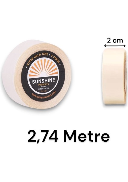Hyper Hold Protez Saç Bandı Rulo 3/4 x 3 (2 cm 2,74 m)