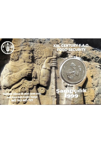 Şarapçılık Fao 50.000 Lira 1999 "çil", Hatıra Para