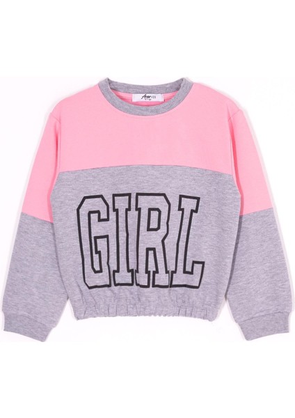 Bisiklet Yaka Uzun Kol Açık Pembe Renk Kız Çocuk Esofman Takım fiyatları