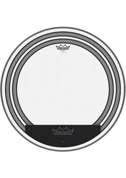 PW-1322-00- Powersonic® Şeffaf 22" Bas Davul Derisi