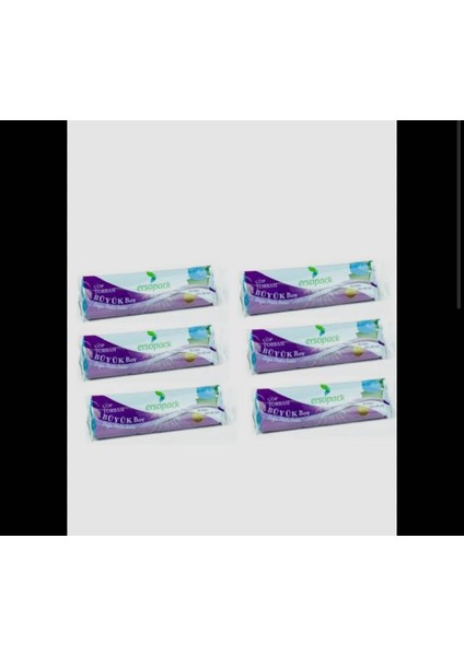 65*80 Çöp Poşeti 10'lu 20 Adet