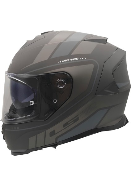 Storm 2 Fıst Mat Siyah Kapalı Kask