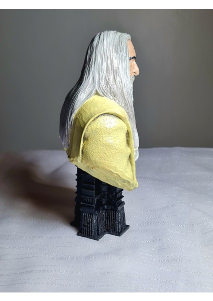Saruman Büst / Figür - Yüzüklerin Efendisi - The Lord Of Rings -15CM