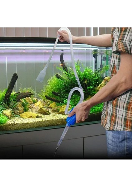 Akvaryum Dip Çekme Sifonu