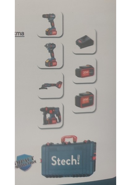 Sxs 403-20 V Akülü Set 7 Parça Set