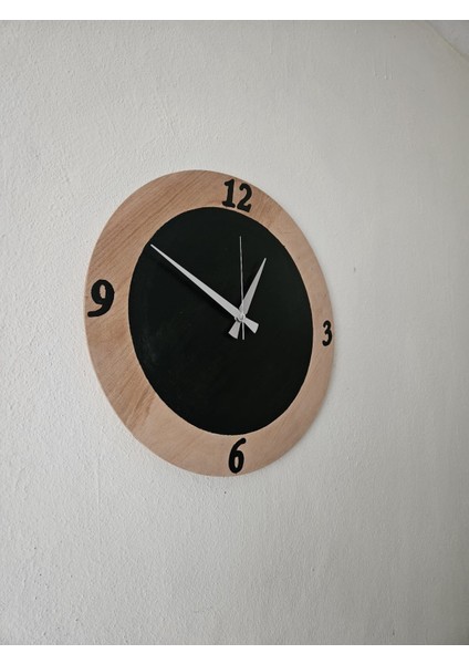 El Yapımı Ahşap Duvar Saati