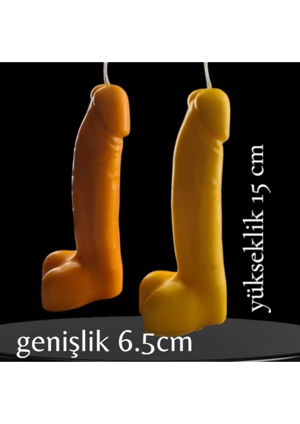 Dogal Dekoratif Vanilya Kavun Kokulu Dik Modeli Soyawa x Mum