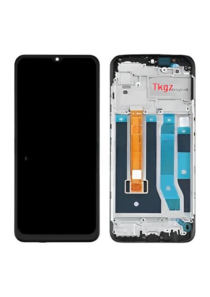 Oppo A31 Uyumlu LCD Ekran Dokunmatik Servis Orijinali Çıtalı