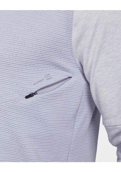 Pinnacle Run Division Yarım Fermuarlı Erkek Sweatshirt