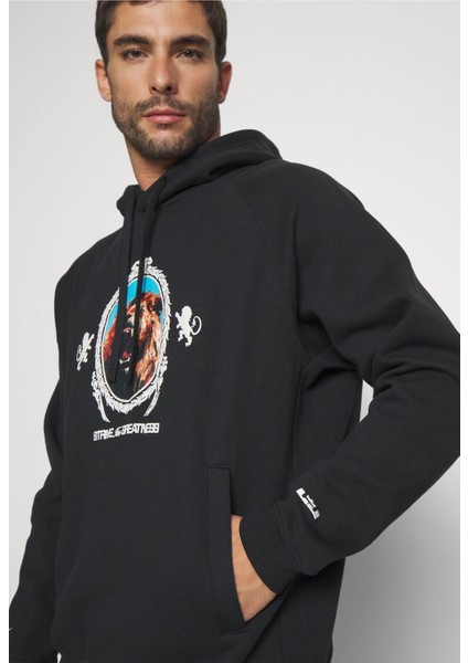Lebron James Brush Pullover Fleece Hoodie Erkek Sweatshirt Ndd Sport