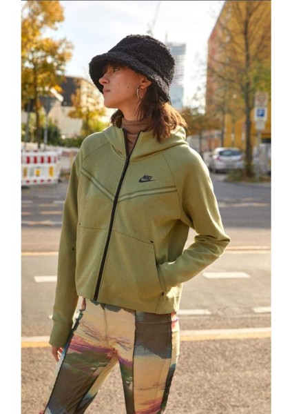 Sportswear Tech Fleece Windrunne Essential Full-Zip Hoodie Kadın Sweatshirt indirimleri