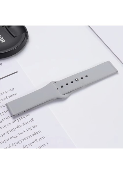 Amazfit Bip / Bip 3 / Bip 3 Pro Uyumlu Silikon Kordon Kayış 20MM