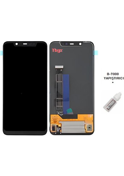 Xiaomi Mi 8 Uyumlu LCD Ekran Dokunmatik Servis Orijinali + B-7000