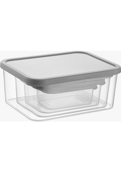 4'lü Set Quick Box Mikrodalga ve Difrizde Kullanılabilen Çok Amaçlı Saklama Kabı Seti
