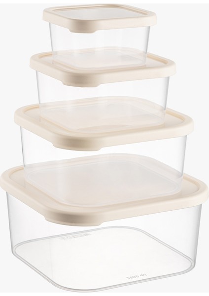 4'lü Set Quick Box Mikrodalga ve Difrizde Kullanılabilen Çok Amaçlı Saklama Kabı Seti fiyatları