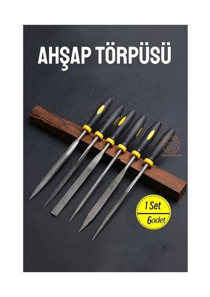 Modacar Ahşap Törpüsü 6 Model Ahşap Törpü Seti
