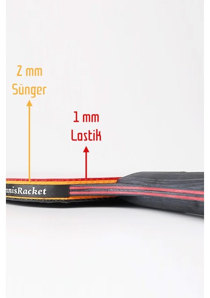 4'lü Masa Tenisi Raketi Seti Çift Katmanlı Pinpon Raketi Topu Set fırsatları