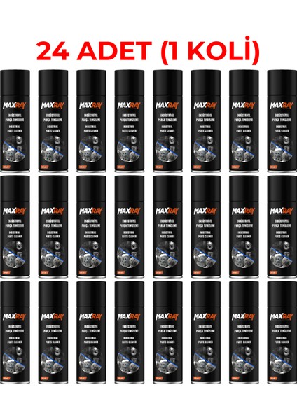 500 ml Maxray Endüstriyel Parça Temizleme Spreyi - 24 Adet (1 Koli)