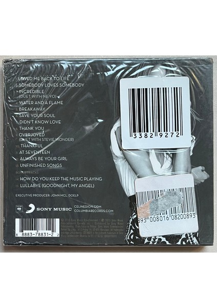 Celine Dion - Loved Me Back to Life CD fiyatları
