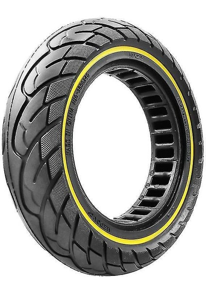Segway Ninebot F2 Dolgu Lastik Sarı Şeritli Scooter Lastiği